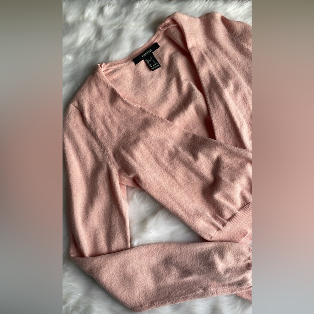 Forever 21 Soft Pink Crop Top